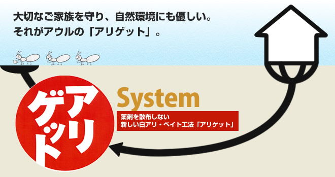 ひとつでも当てはまったら、シロアリ発生  の危険信号です。